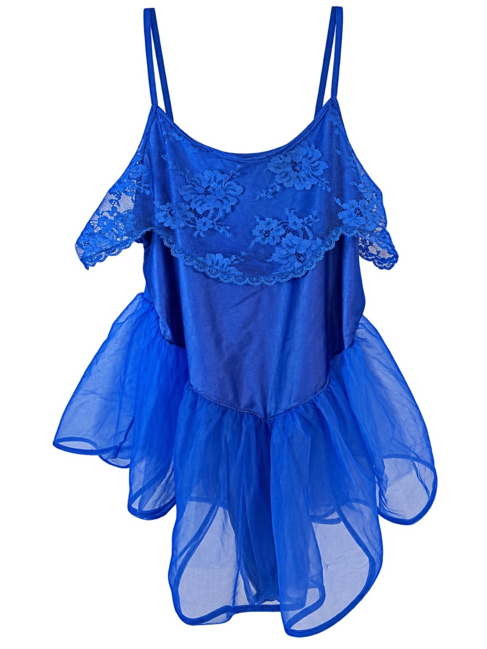 Vintage Fantasy Nightwear Blue Lingerie